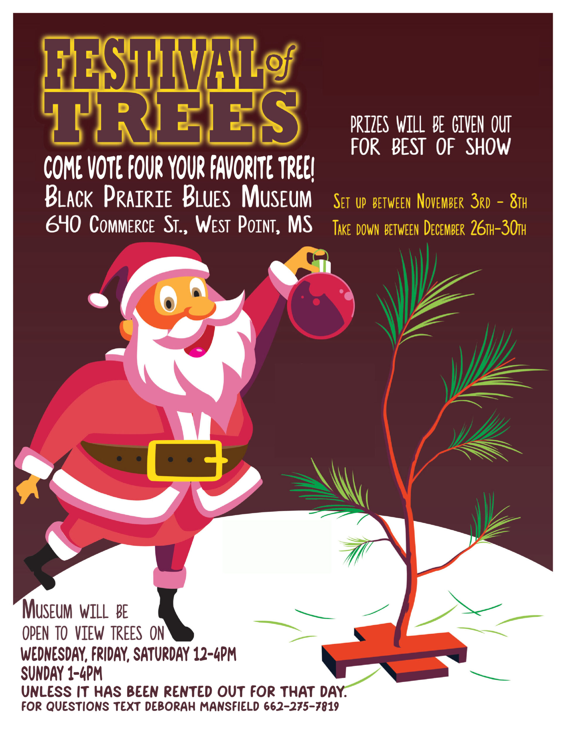 tree festival updated poster